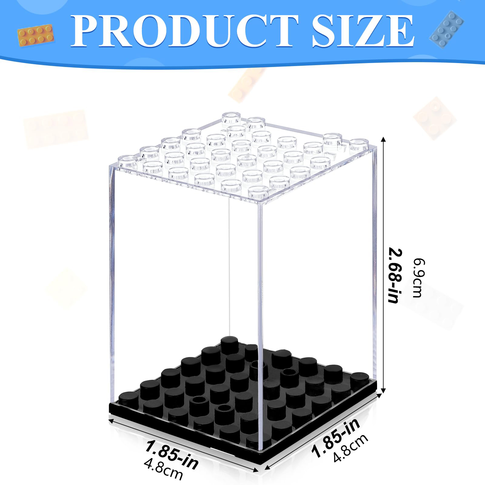 Acrylic Building Block Display - đánh giá và giá Action Figure Stand