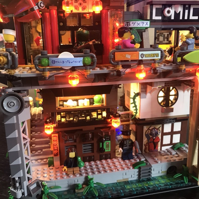 No Building Blocks Lamp Lighti - đánh giá và giá Lego Set City
