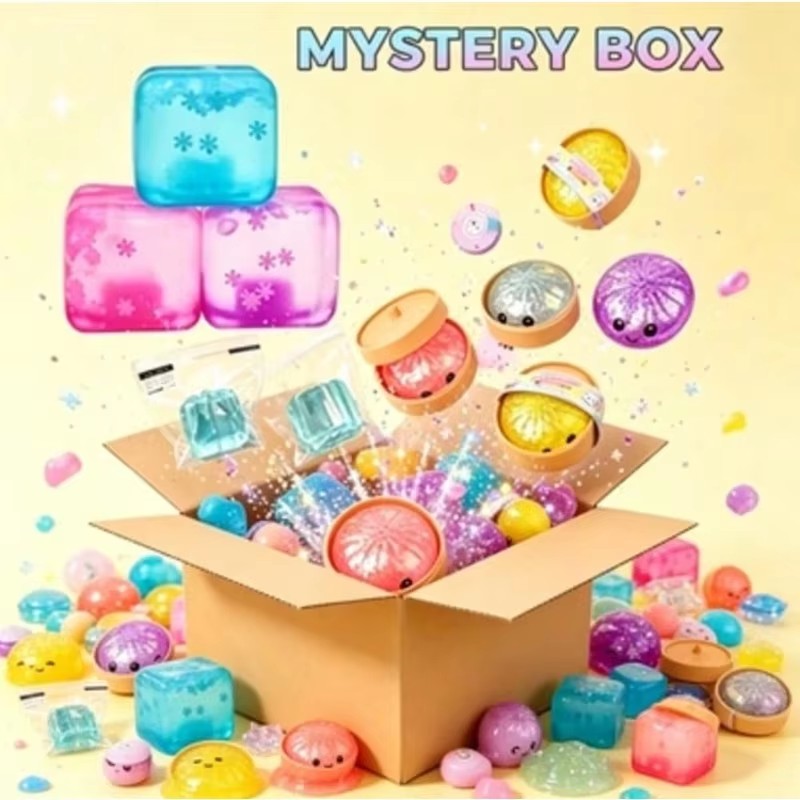 //Sensory Squishy Blind Box Se - đánh giá và giá Mystery Box Blind Bag
