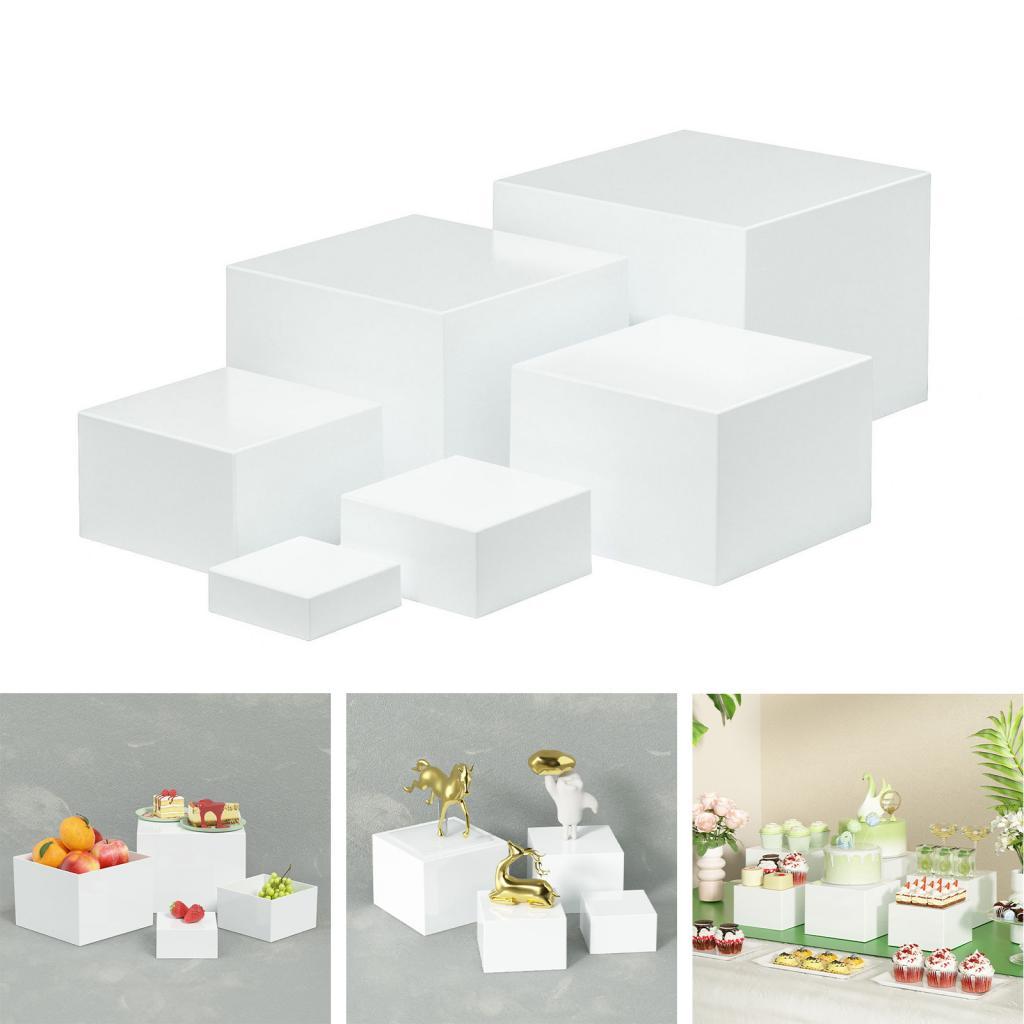 Acrylic Buffet Riser Set Multi - đánh giá và giá Display Risers Set
