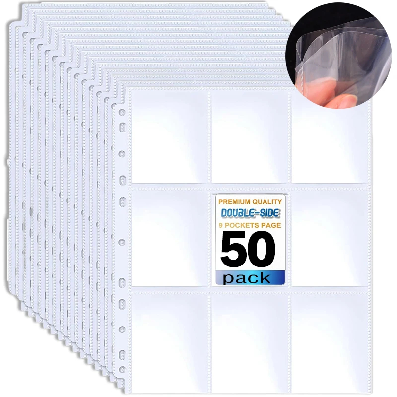 5~20PCS A4 Size 9 Pocket Tradi - đánh giá và giá Card Penny Sleeve