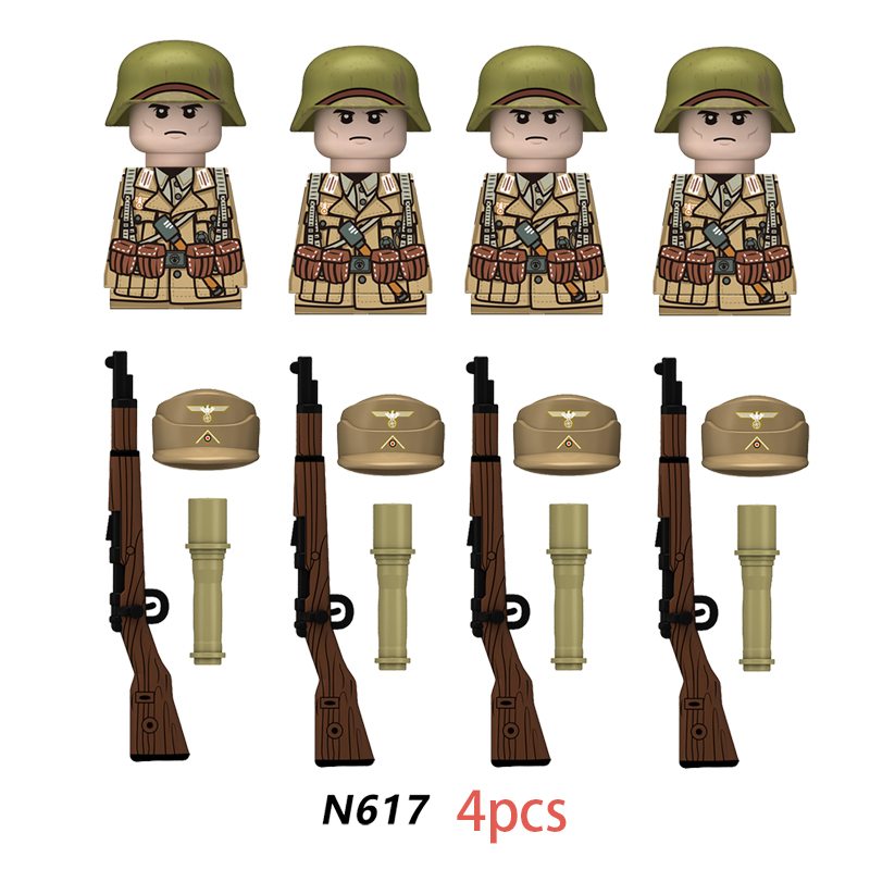 HOT Military Figures Building  - đánh giá và giá Lego Minifigure Holder