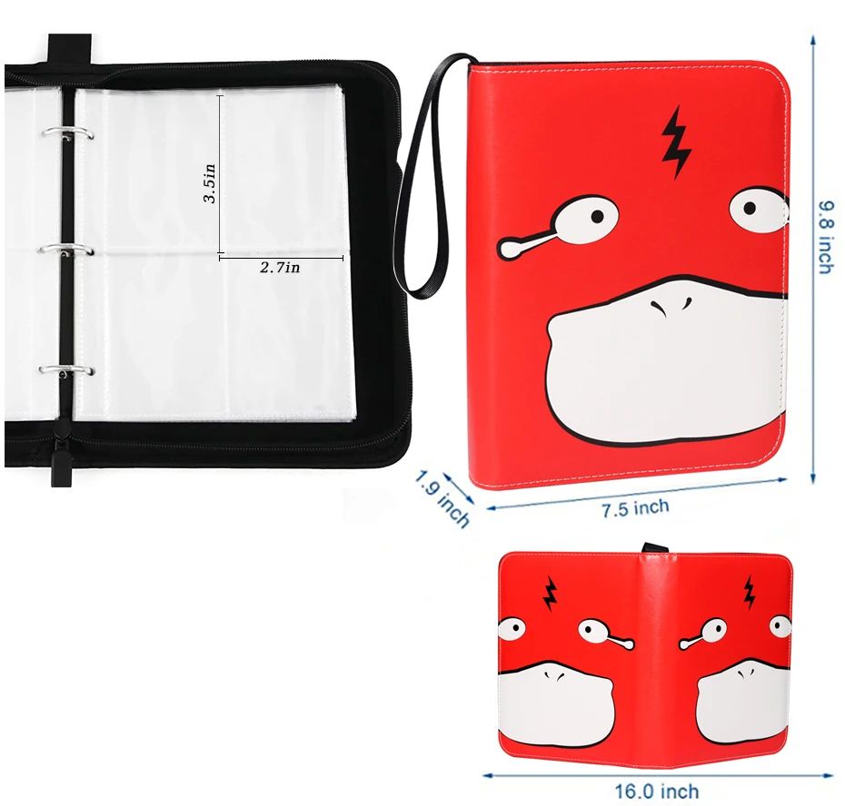 *New 400Pcs Card Album Binder  - đánh giá và giá Pokemon Binder Card