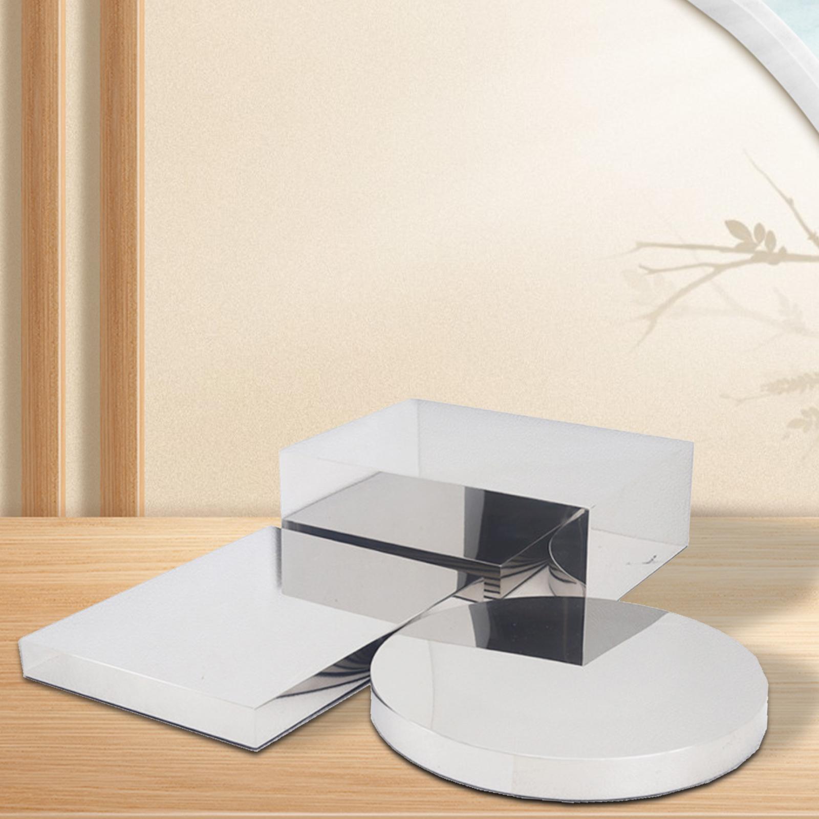 3Pcs Display Risers Stand Silv - đánh giá và giá Display Risers Set