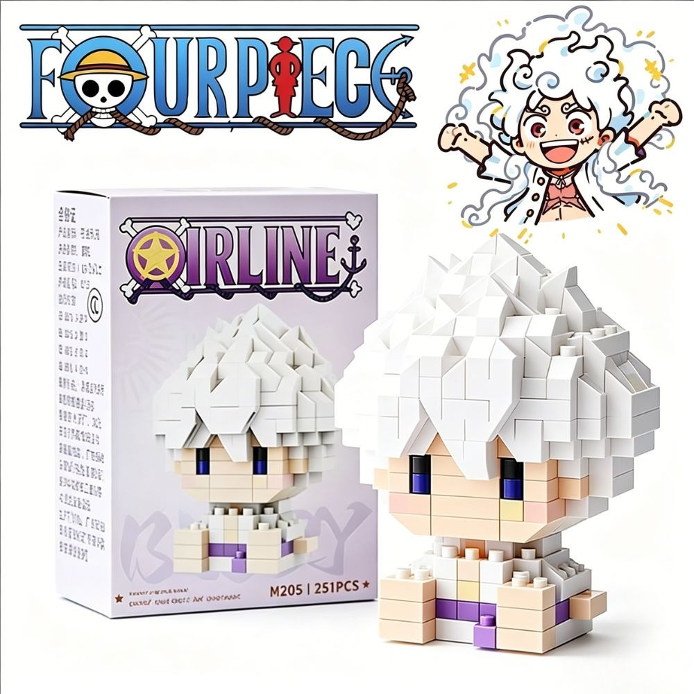 One PIECE Sun God Nika Luffy M - đánh giá và giá Building Block Mini