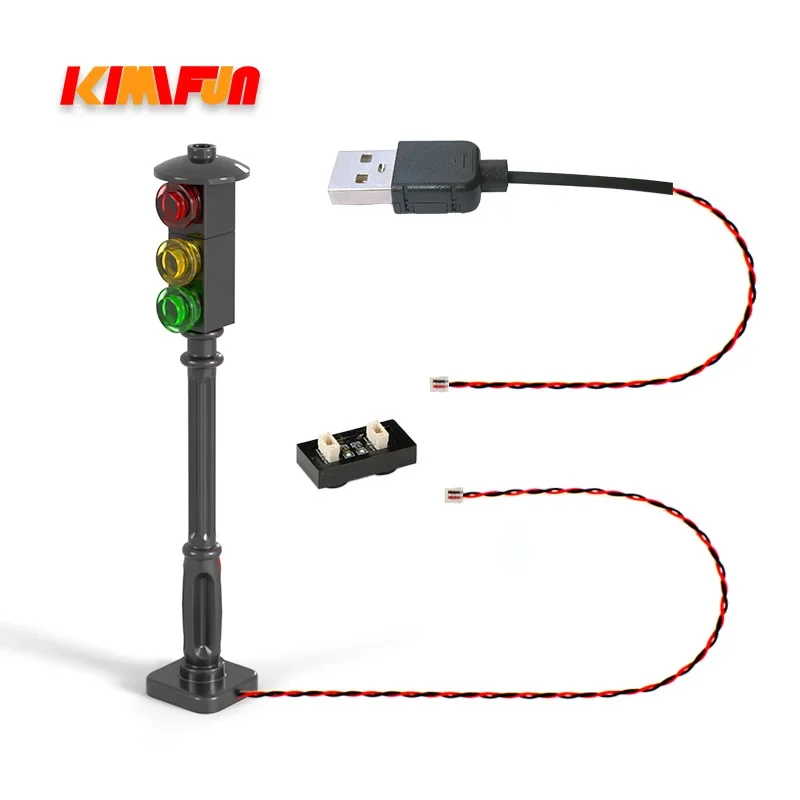 1pcs LED MOC Street Automatic  - đánh giá và giá Lego Set Creator