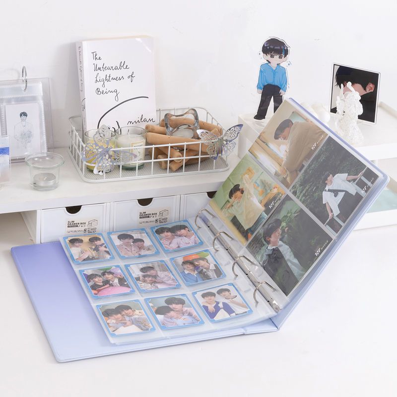 A4 Luxury Gradient PU Leather  - đánh giá và giá Pokemon Binder Card