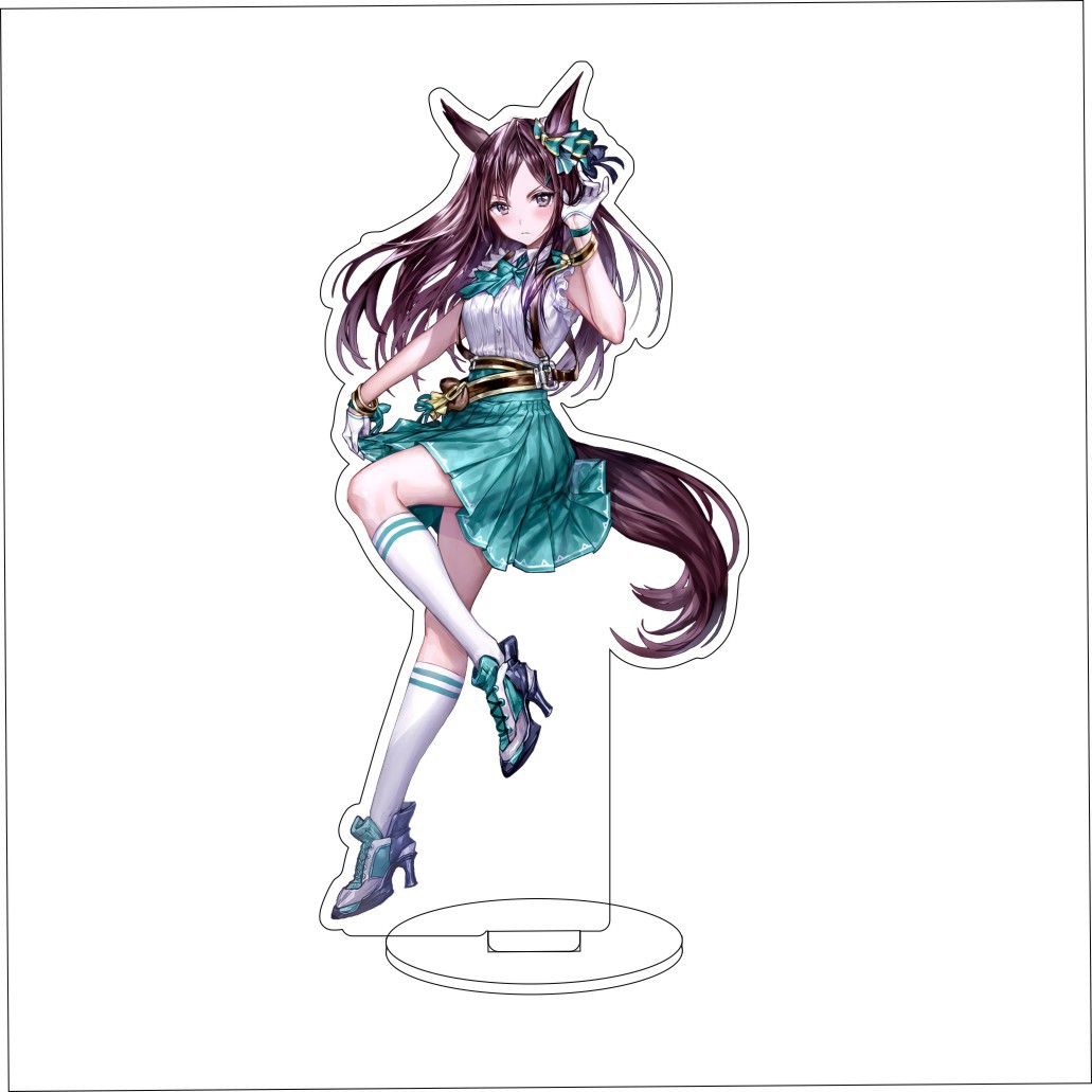 16CM Anime Game Pretty Derby G - đánh giá và giá Figma Stand Set