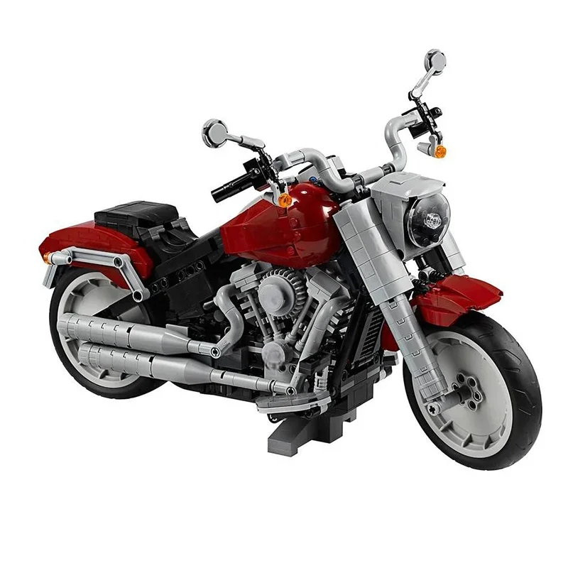 1023PCS Harleyes Fat Boy MOC D - đánh giá và giá Lego Set Creator