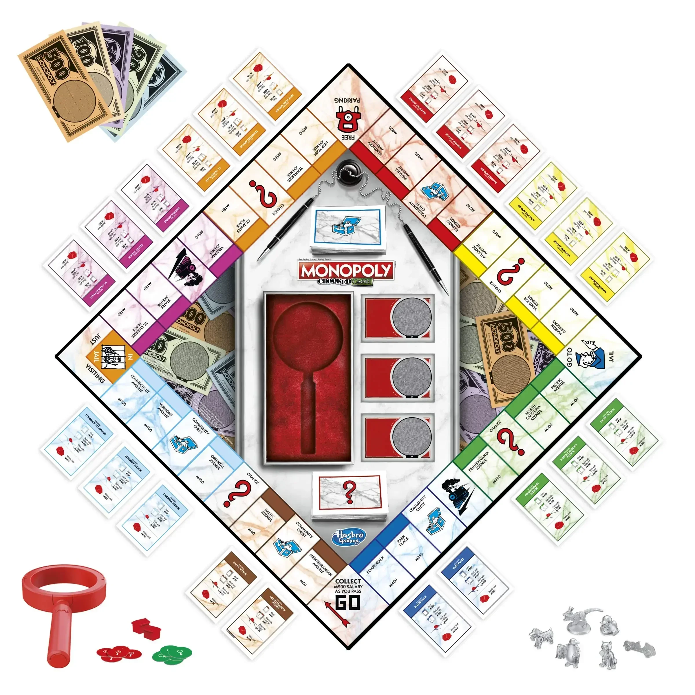 Hasbro Monopoly Crooked Cash B - đánh giá và giá Hasbro Game Monopoly