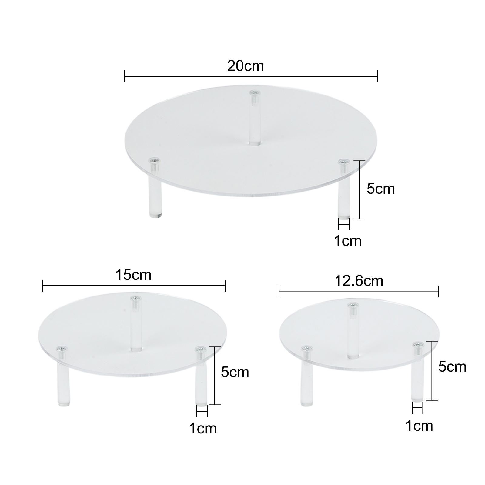 Clear Acrylic Display Risers S - đánh giá và giá Display Risers Set