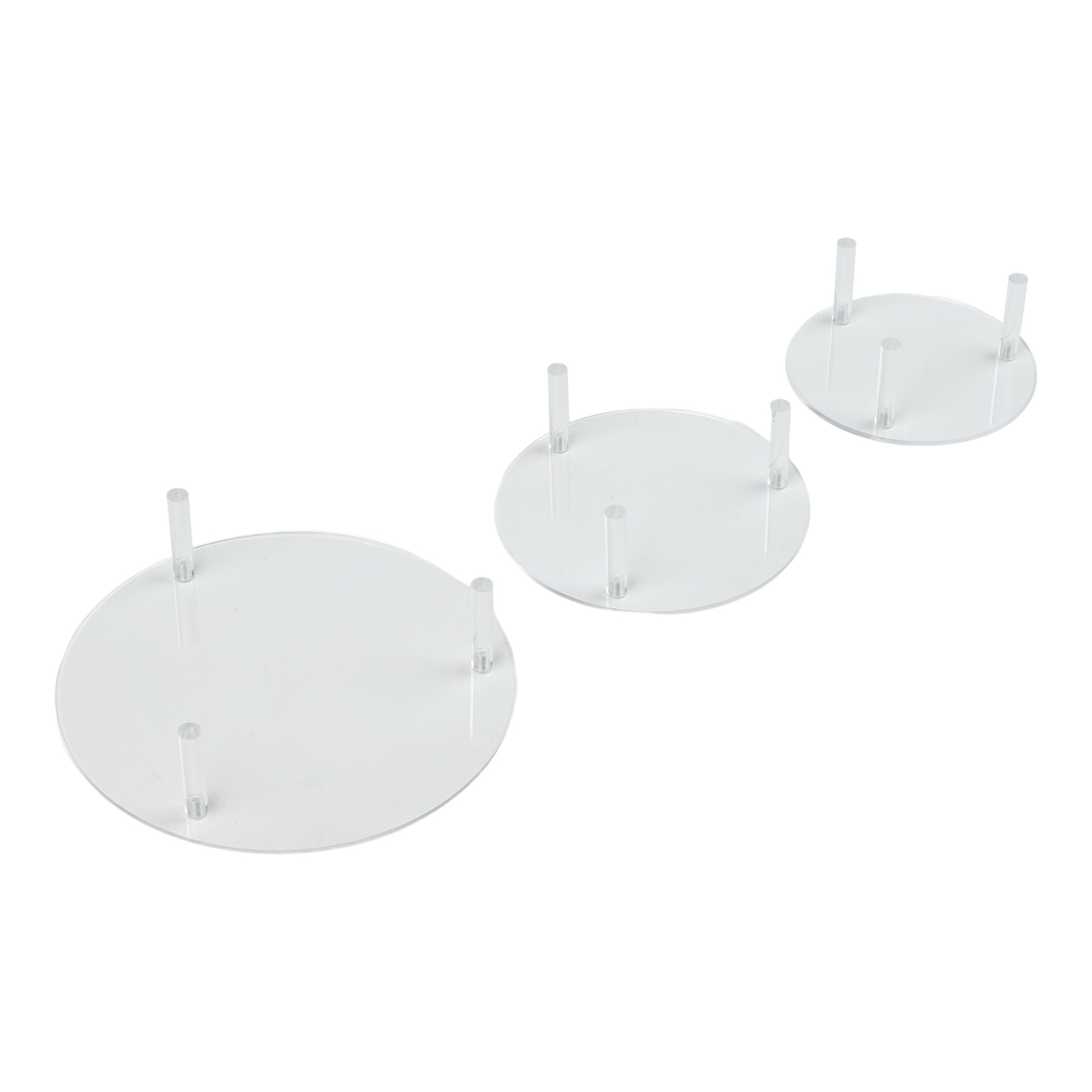 Clear Acrylic Display Risers S - đánh giá và giá Display Risers Set
